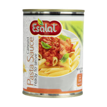 کنسرو سس ماکارونی با سویا 380اصالت